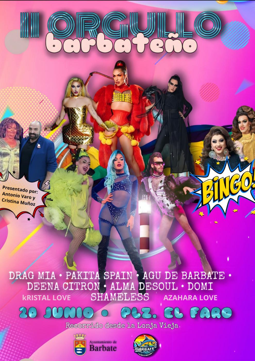 Cartel Orgullo 2025 Barbate 