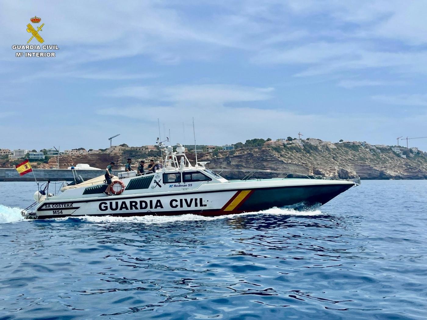 La búsqueda de la mujer desaparecida se concentra en la bahía de Palma