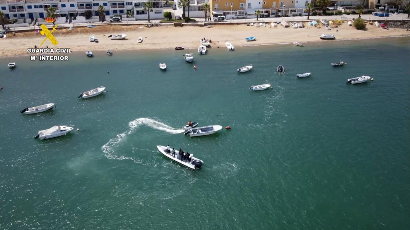 En marcha una operación contra el apoyo logístico al narcotráfico en la costa onubense