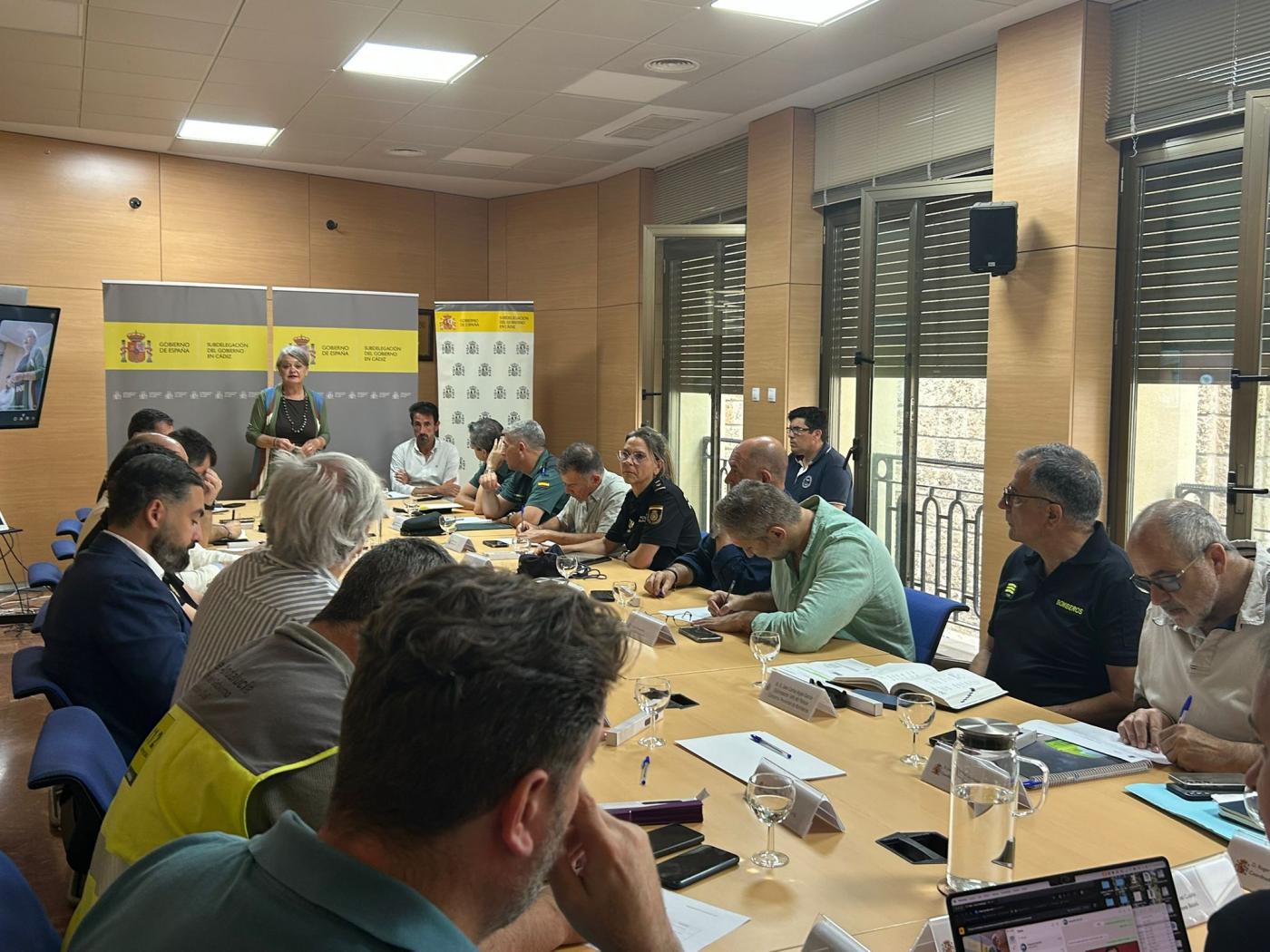 Reunión de coordinación de cara al GP de España de SailGP