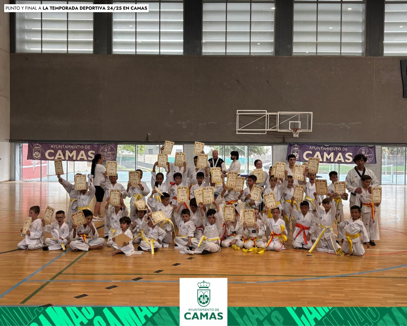 Camas despide la temporada 24/25 de sus escuelas deportivas municipales
