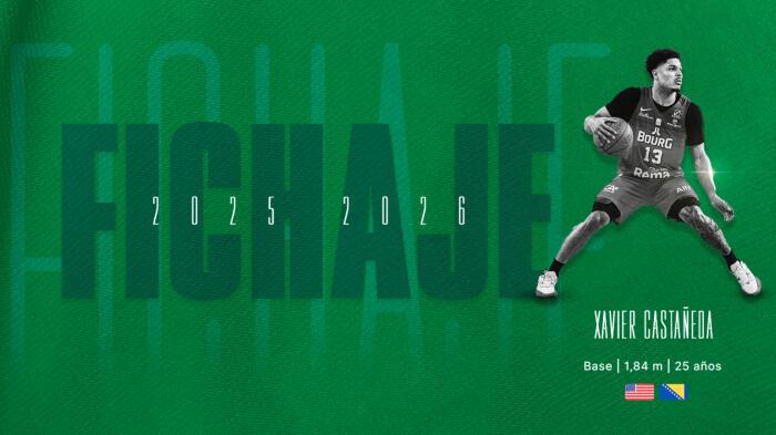 Xavier Castañeda llega para suplir la baja de Tyson Carter 