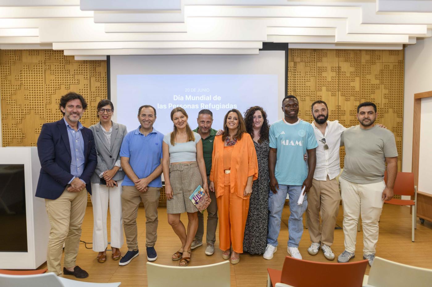 Málaga da voz a las personas refugiadas en un acto conmemorativo por su Día Mundial
