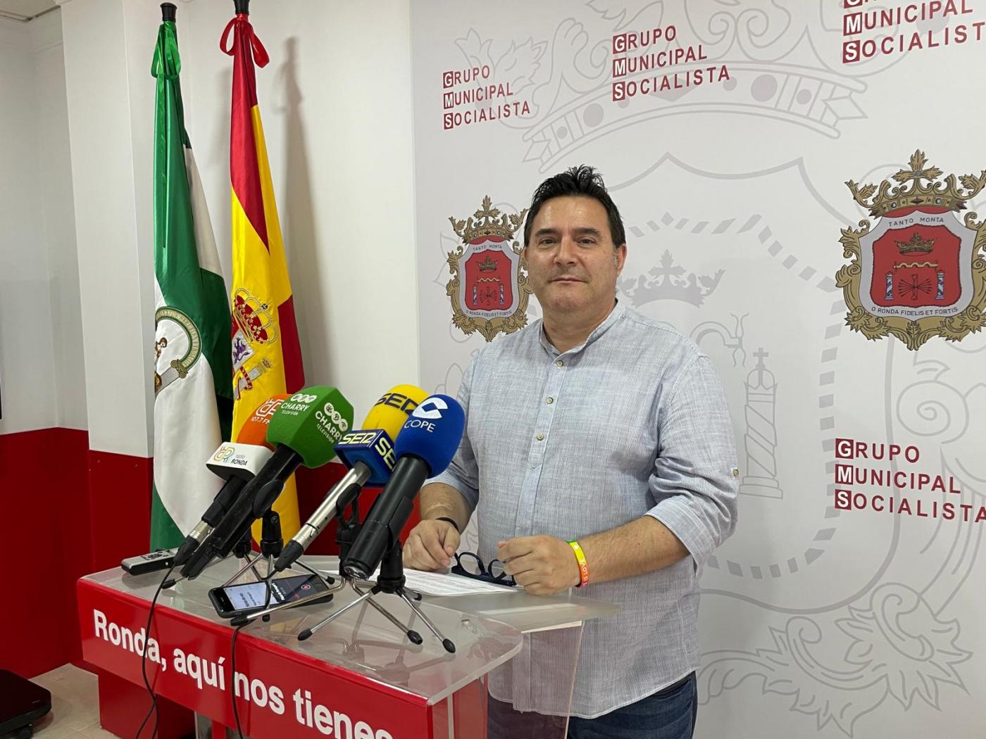 El PSOE pide un plan integral de accesibilidad visual en Ronda 
