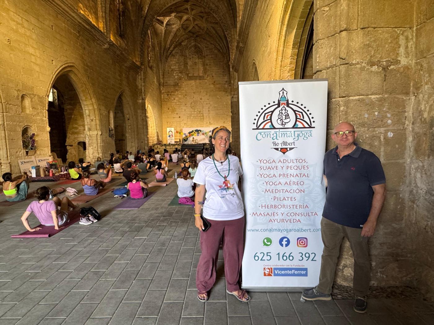 Celebrado el III Festival de Yoga de la Bahía con fines solidarios