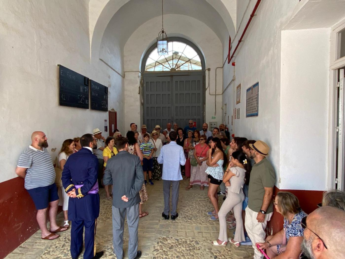 La Plaza Real abrió sus puertas a las visitas teatralizadas 