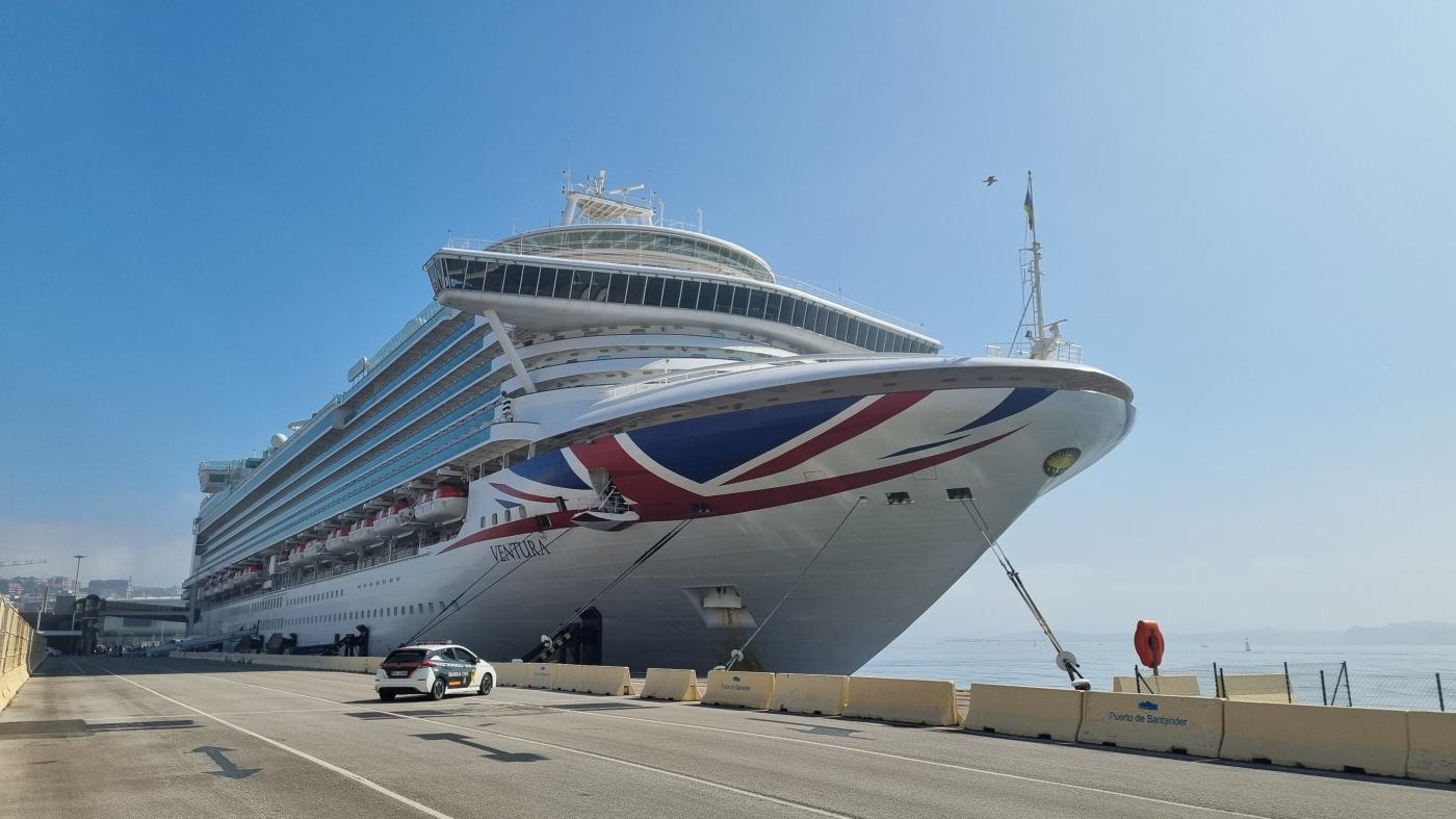 Cancelada la escala en Cádiz del crucero 'Ventura' por motivos de seguridad