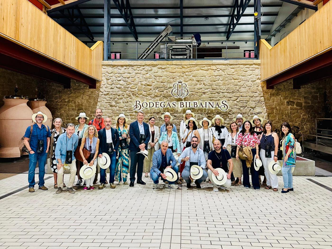 Una de las visitas realizadas por la Ruta del Vino en La Rioja - Marco de Jerez