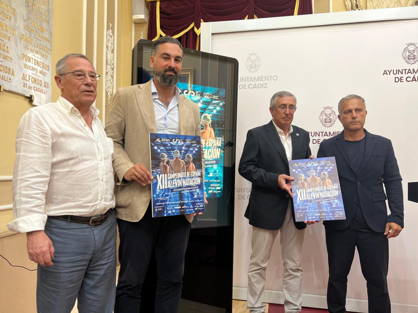 Cádiz será sede del XII Campeonato de España alevín de natación