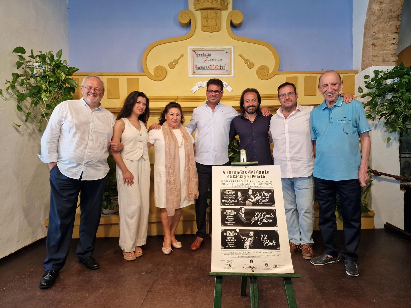 Del 28 al 30 de agosto, V Jornadas del Cante de Cádiz y El Puerto