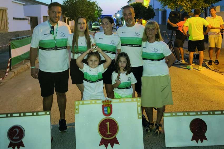Valentina no se perdió la carrera.  - Viva