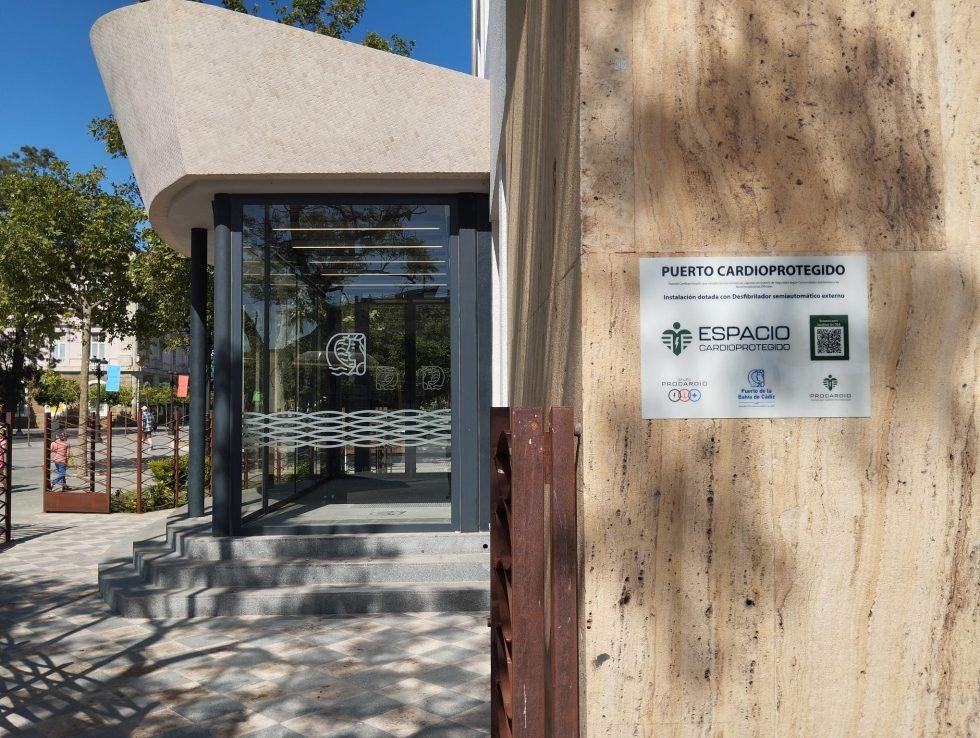 El Puerto de la Bahía de Cádiz se convierte en un espacio cardioprotegido 