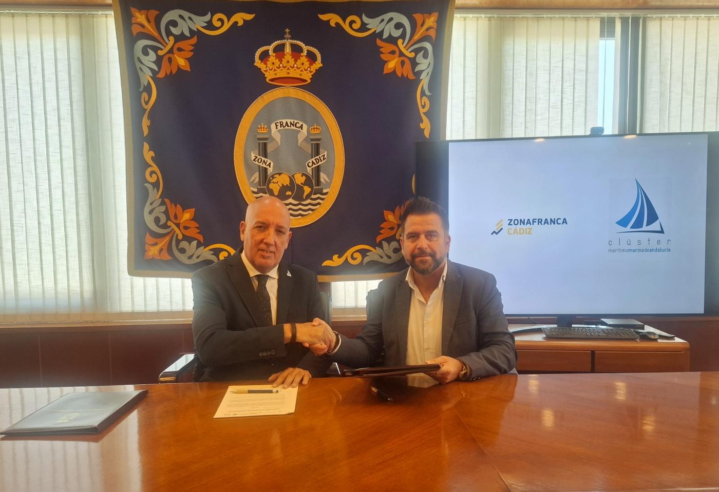 Alianza entre Zona Franca y Clúster Marítimo Marino de Andalucía