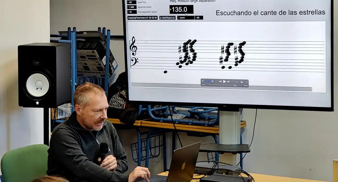 Cuando el cosmos suena a bulería: científicos traducen la luz de las estrellas a flamenco