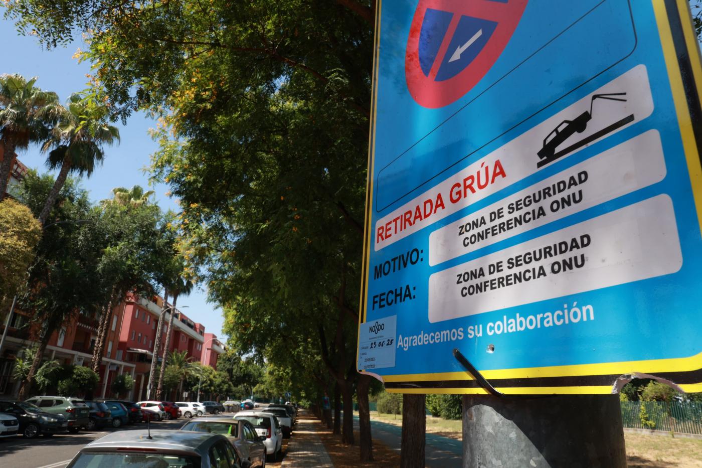 Sevilla activa su plan de tráfico para la Cumbre de la ONU con 300 calles cortadas