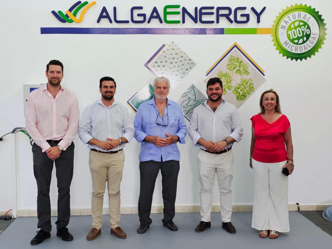 El Gobierno de Arcos y la Junta respaldan la labor de AlgaEnergy 
