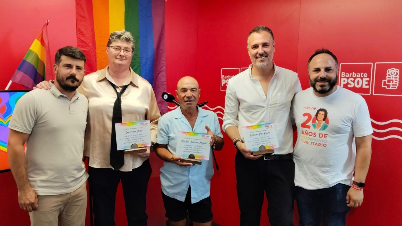 El PSOE de Barbate celebra el 'Orgullo Barbateño' con acto emotivo y reivindicativo  
