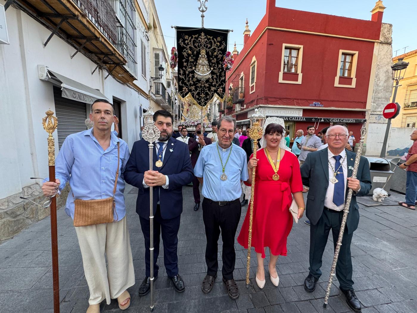 Salida procesional de la Hermandad del Rocío 