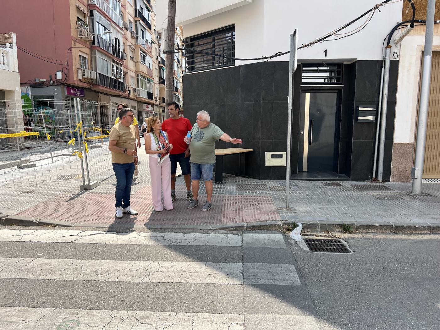 Ediles del PSOE en la zona. - VM