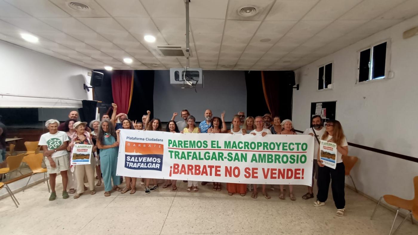 IU Barbate reafirma su rechazo al macroproyecto urbanístico de Trafalgar 