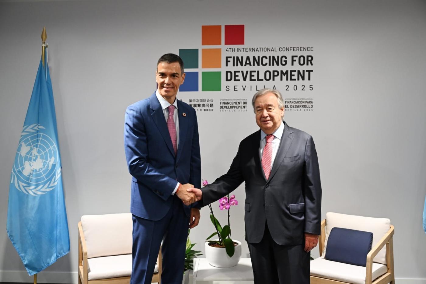 Guterres reconoce a Sánchez como el que más defiende un sistema multilateral, dice Moncloa
