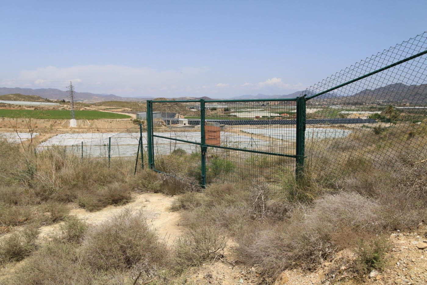 Parcela contaminada por el accidente nuclear en Palomares. - Europa Press.