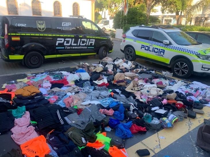 Torremolinos realiza 60 intervenciones en lo que va de año en materia de venta ambulante