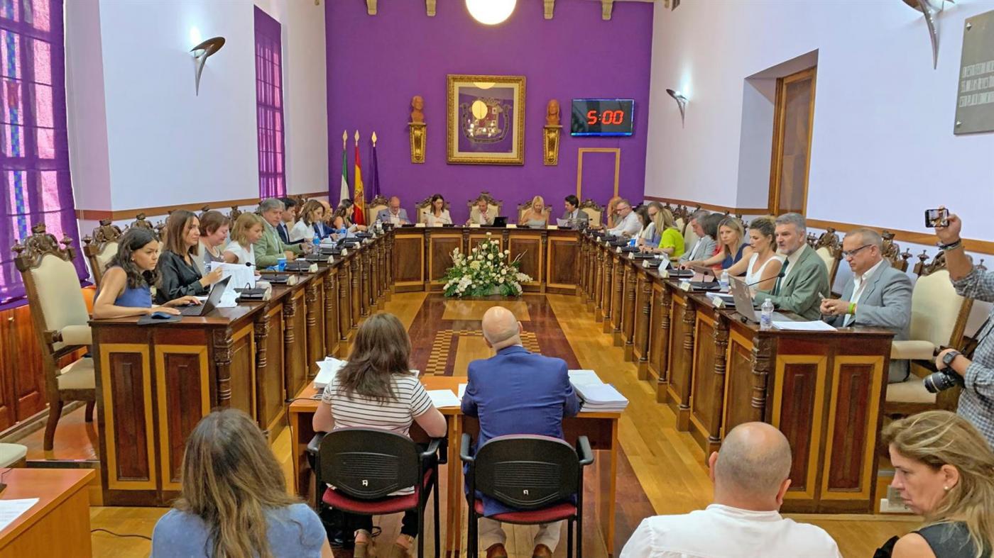 Pleno del Ayuntamiento de Jaén. - 