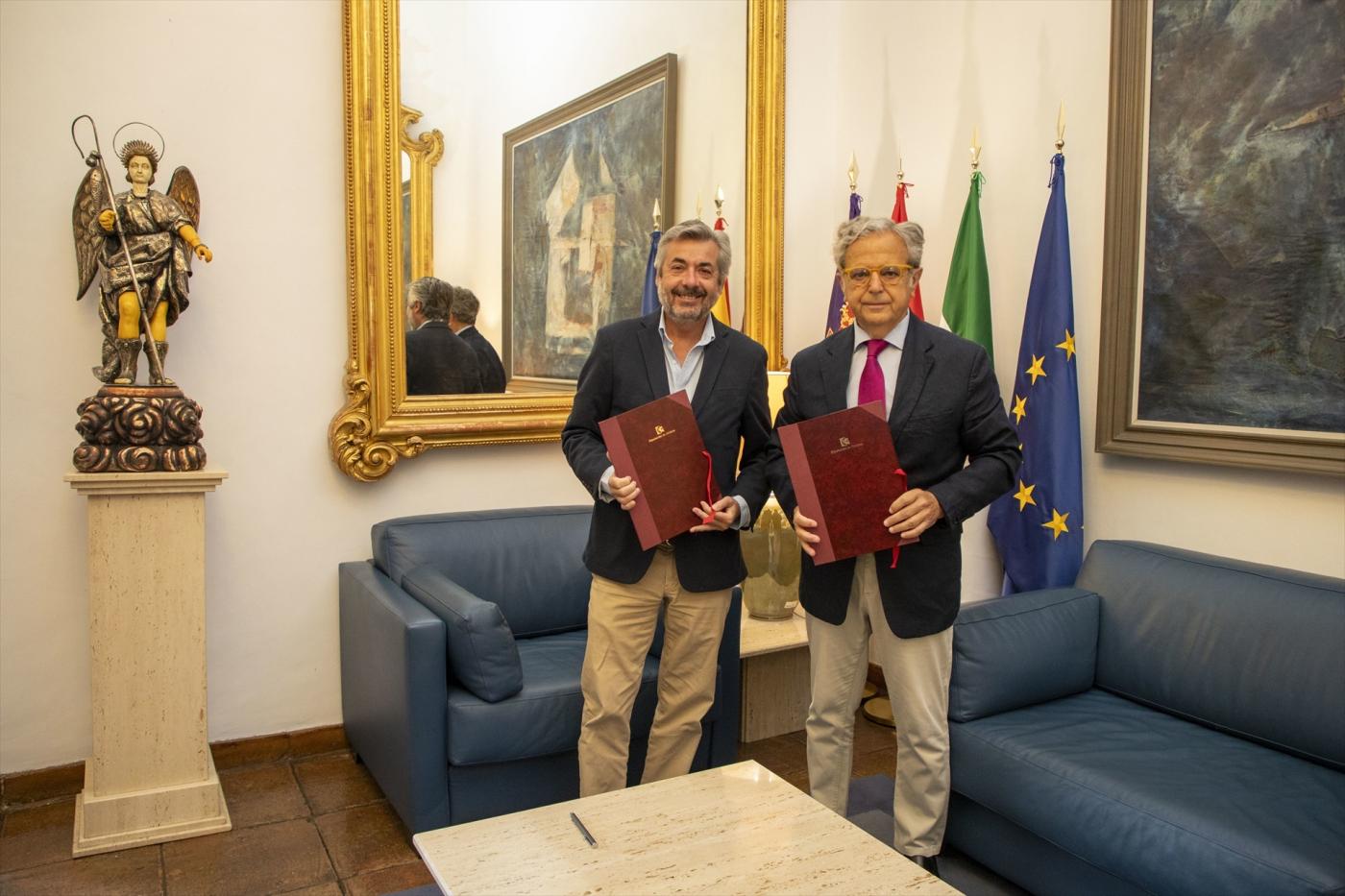 Diputación amplía la cesión al Ayuntamiento de la Huerta de Caballerizas hasta 2030