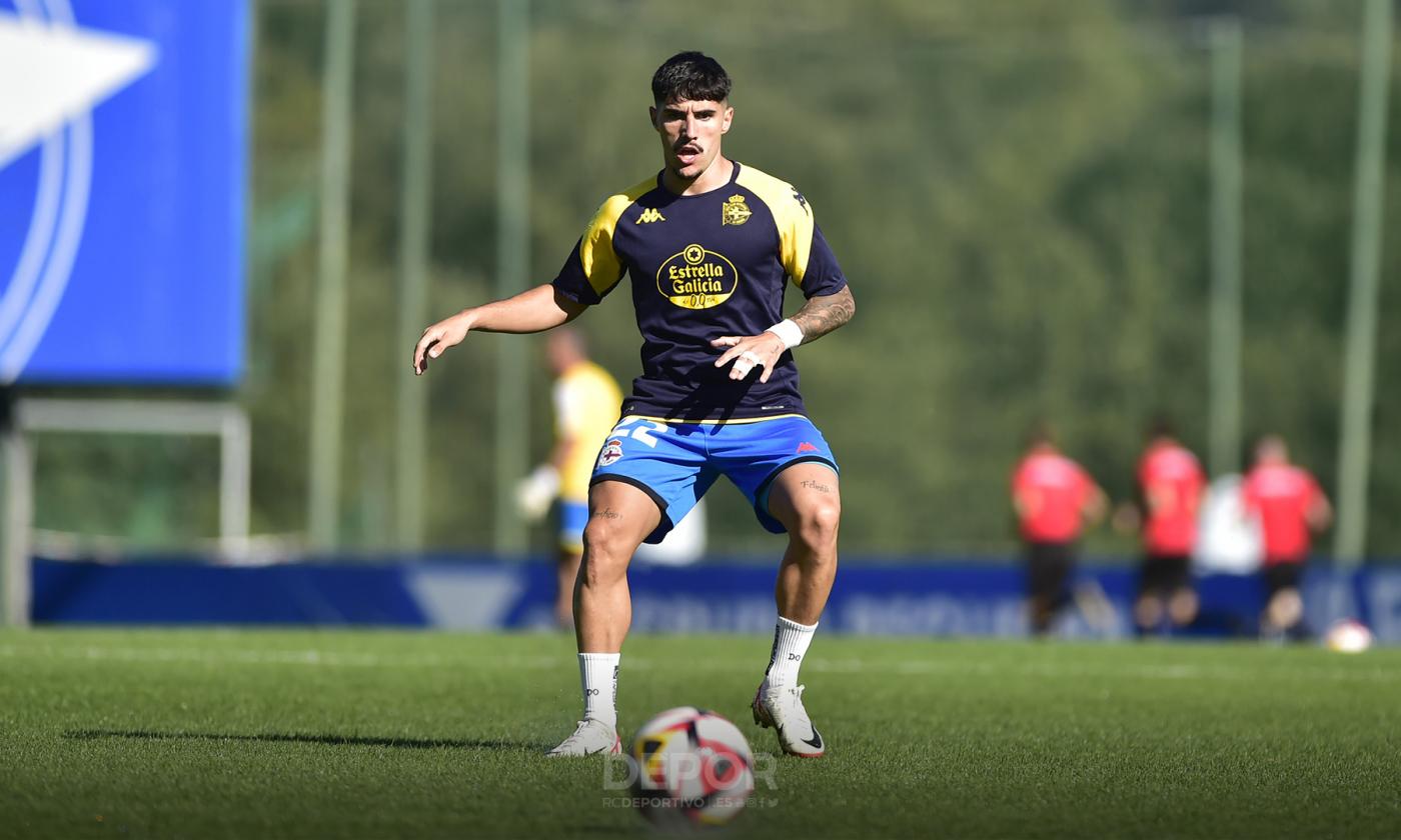 Mati Castillo, en su etapa en Coruña. - Deportivo de la Coruña