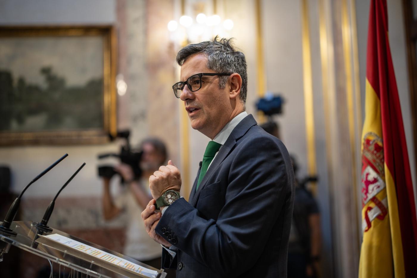 Félix Bolaños. - Europa Press.