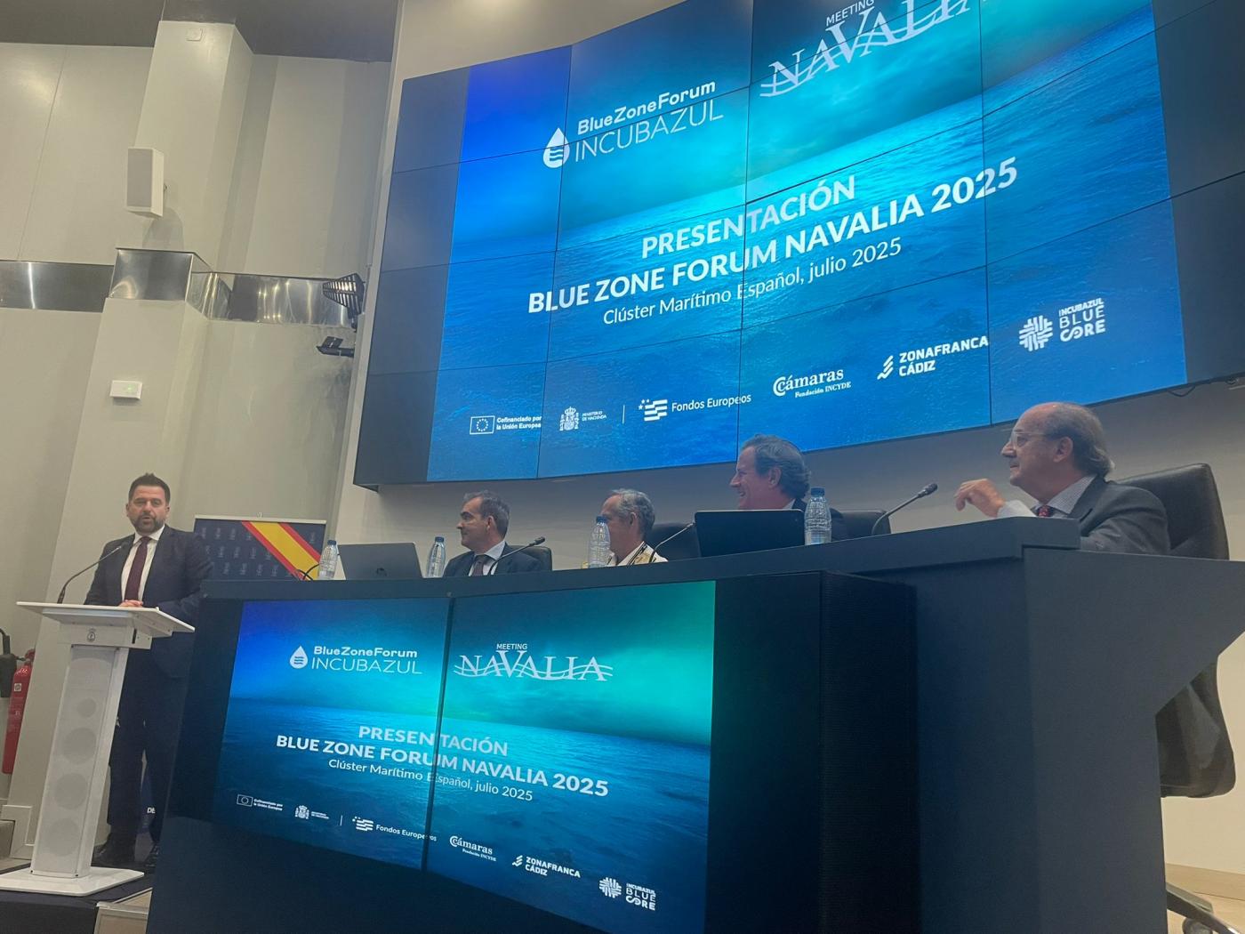 Fran González, durante su intervención en la presentación.  - VIVA