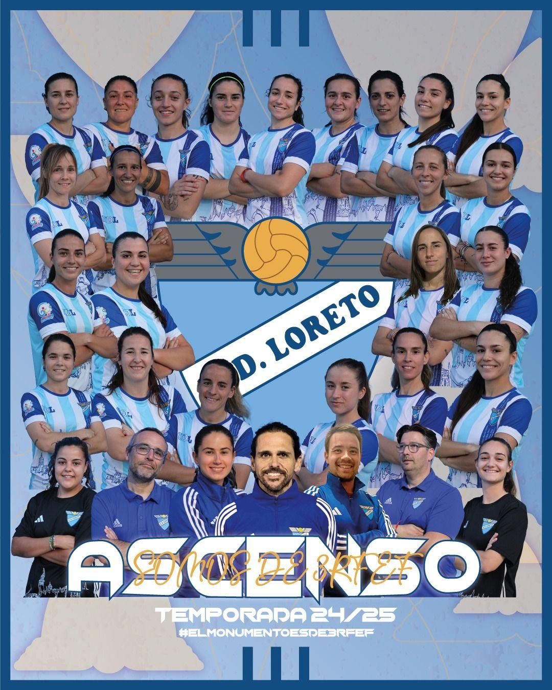 El Sénior Femenino de la UD Loreto consigue un histórico ascenso a la Tercera RFEF