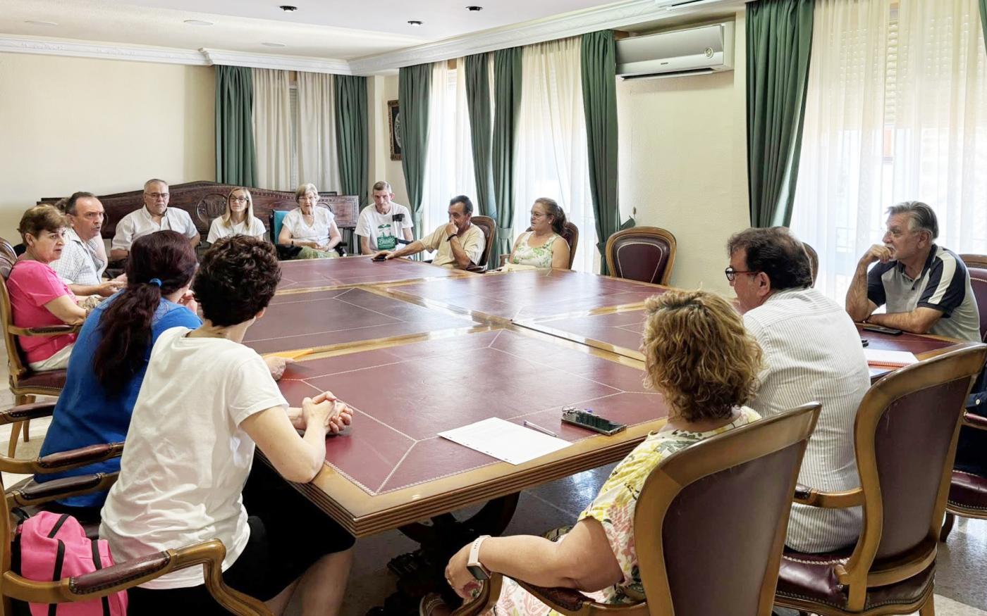 Reunión con colectivo de movilidad reducida.  - 