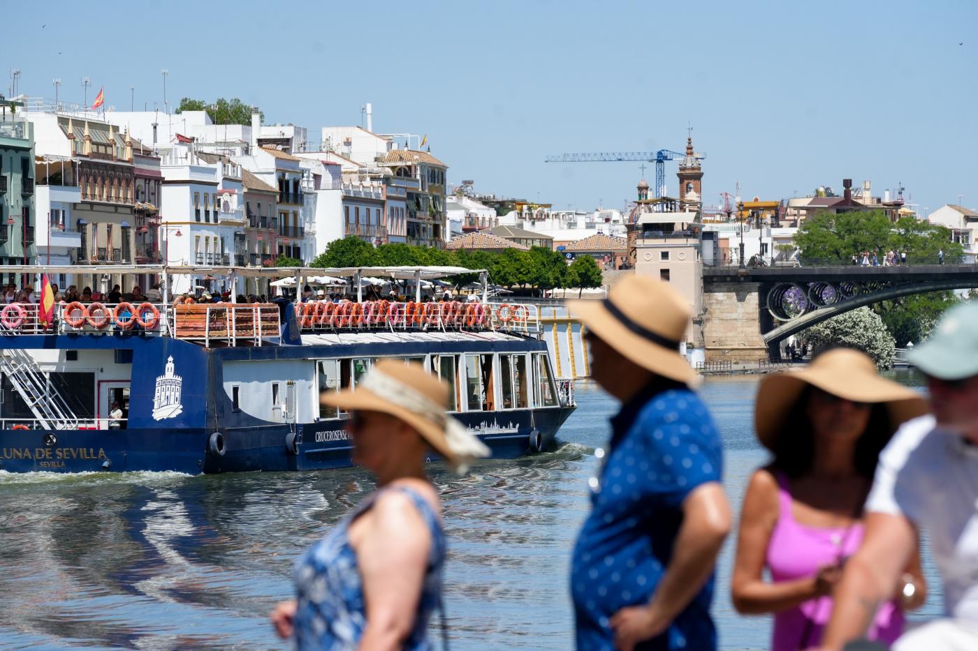 Temperaturas menos sofocantes este jueves con aviso naranja en Córdoba, Jaén y Sevilla