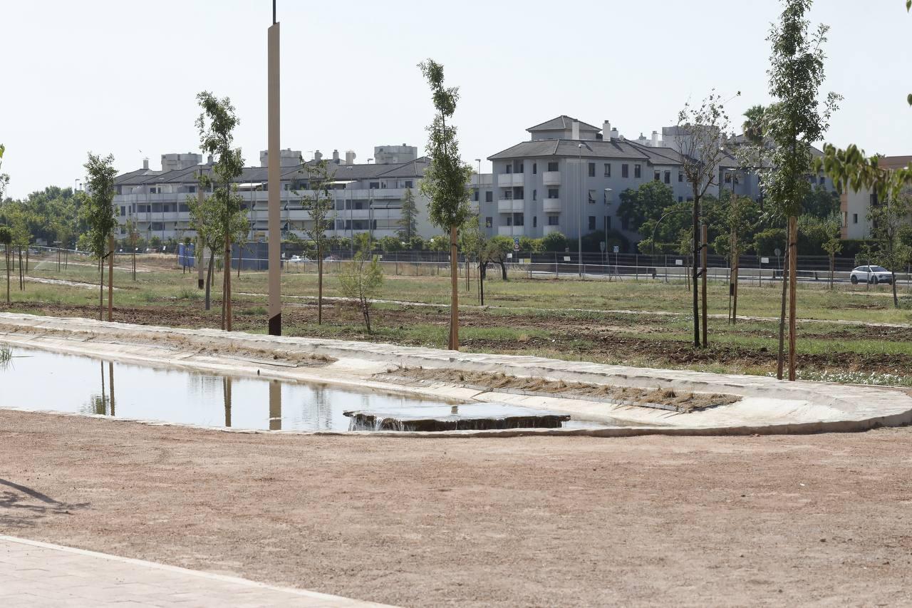 La zona este del Parque del Canal, abierta al público con el nombre ‘Princesa de Asturias'
