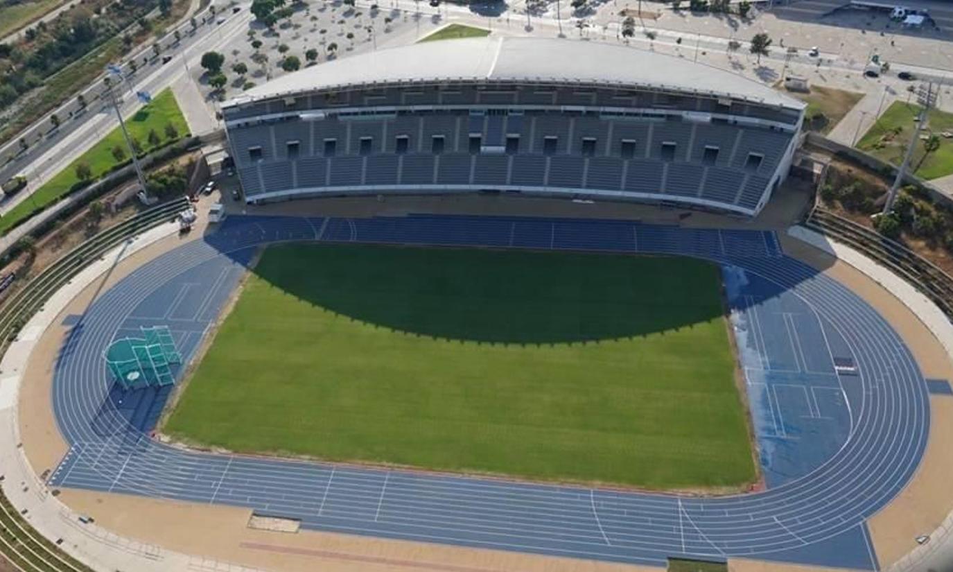 Estadio Ciudad de Málaga. - 