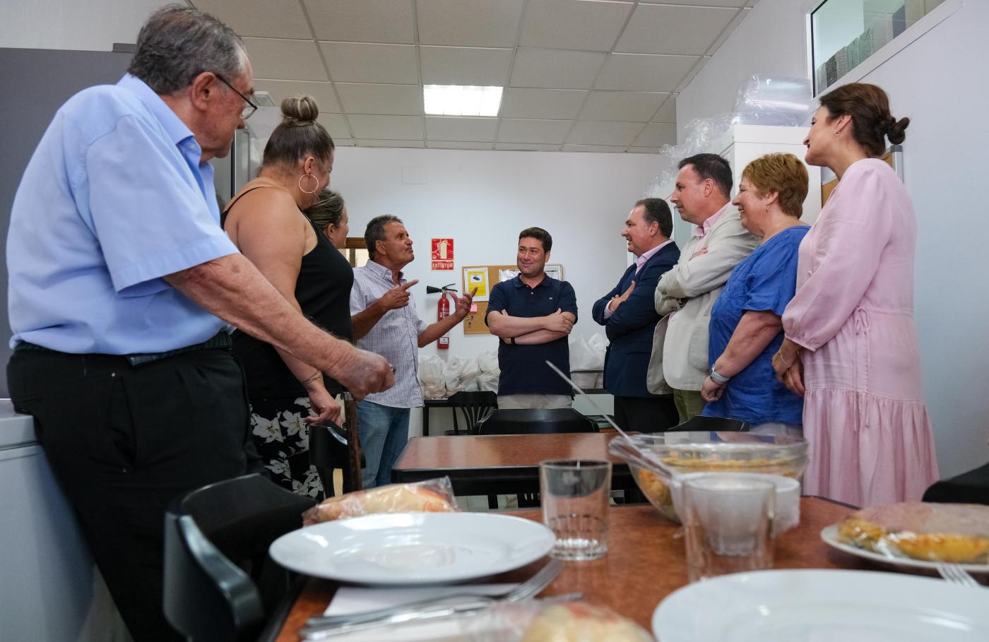David Toscano subraya la “imprescindible labor” del voluntariado del Banco de Alimentos 