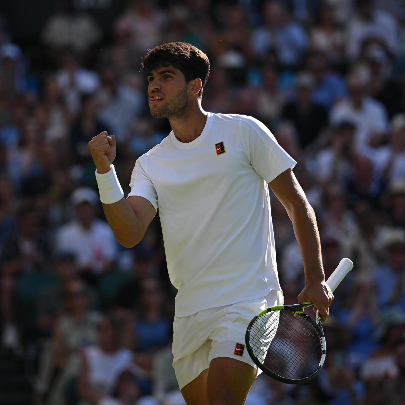 Carlos Alcaraz. - @Wimbledon / X