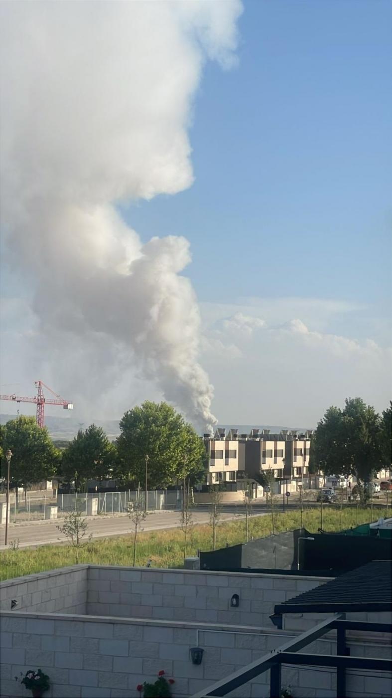Imagen del incencio. - EP