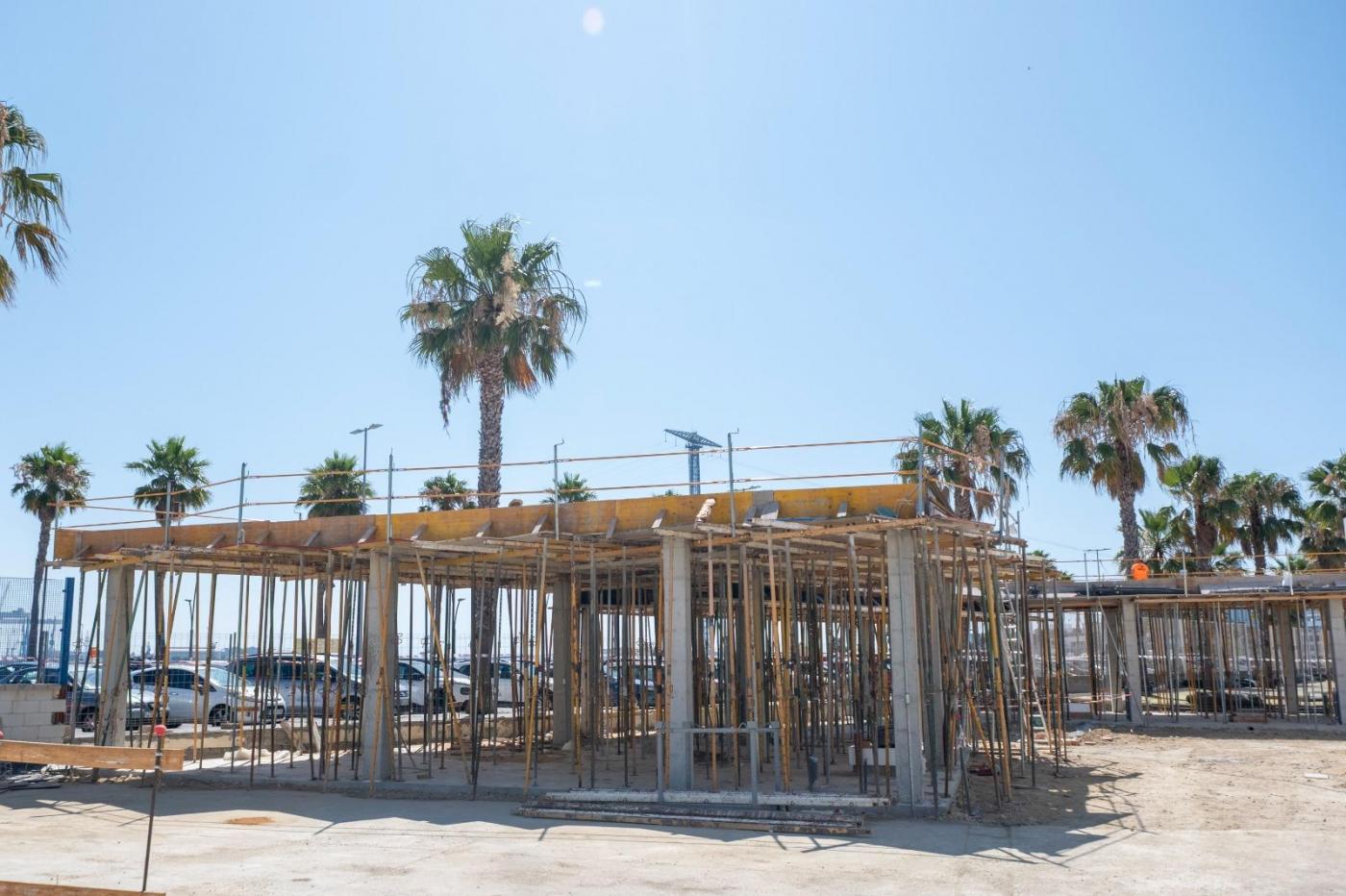 Estado de las obras del nuevo edificio del CD Puntales-La Paz.  - VIVA