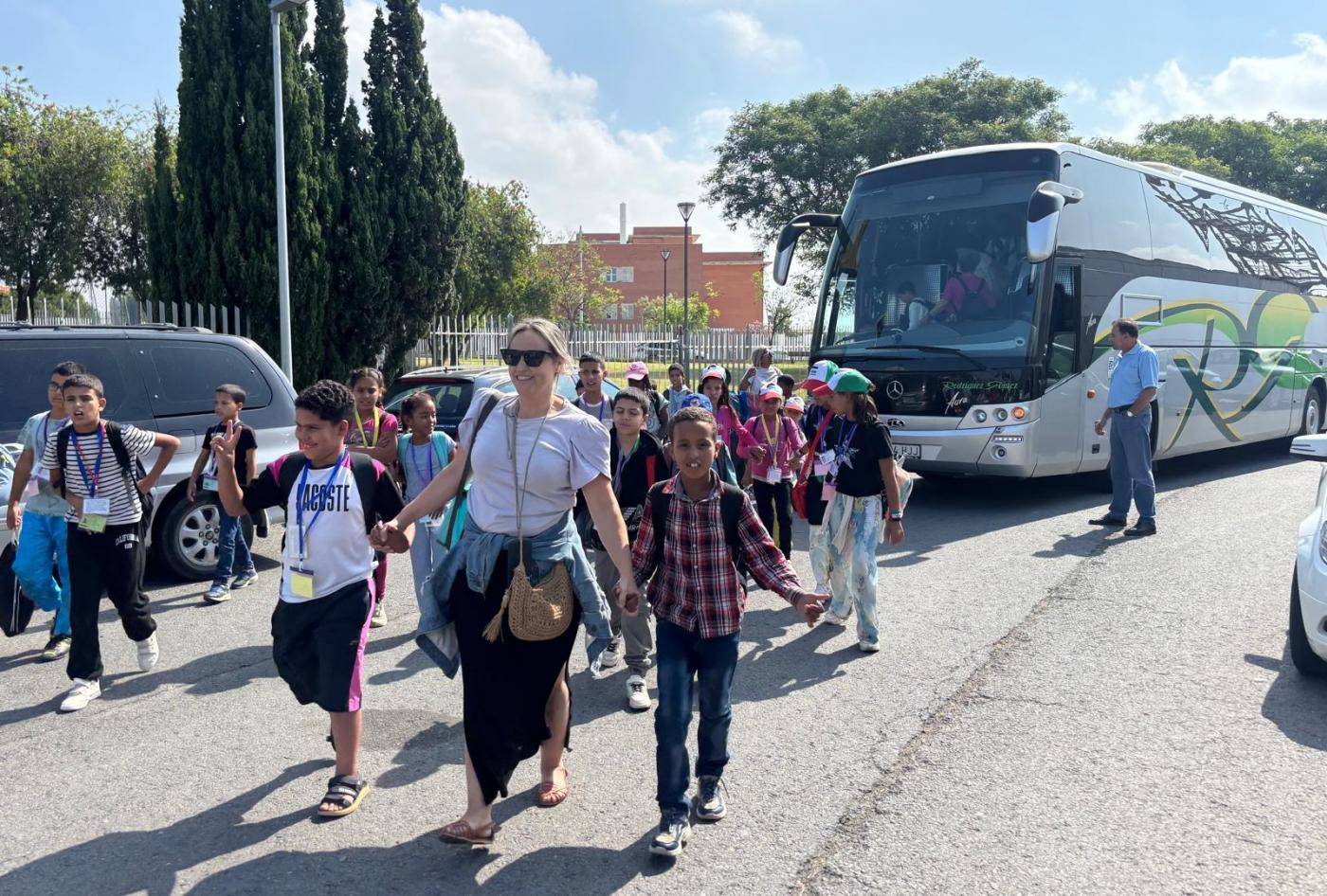 Acto de bienvenida a los menores saharauis. - VH