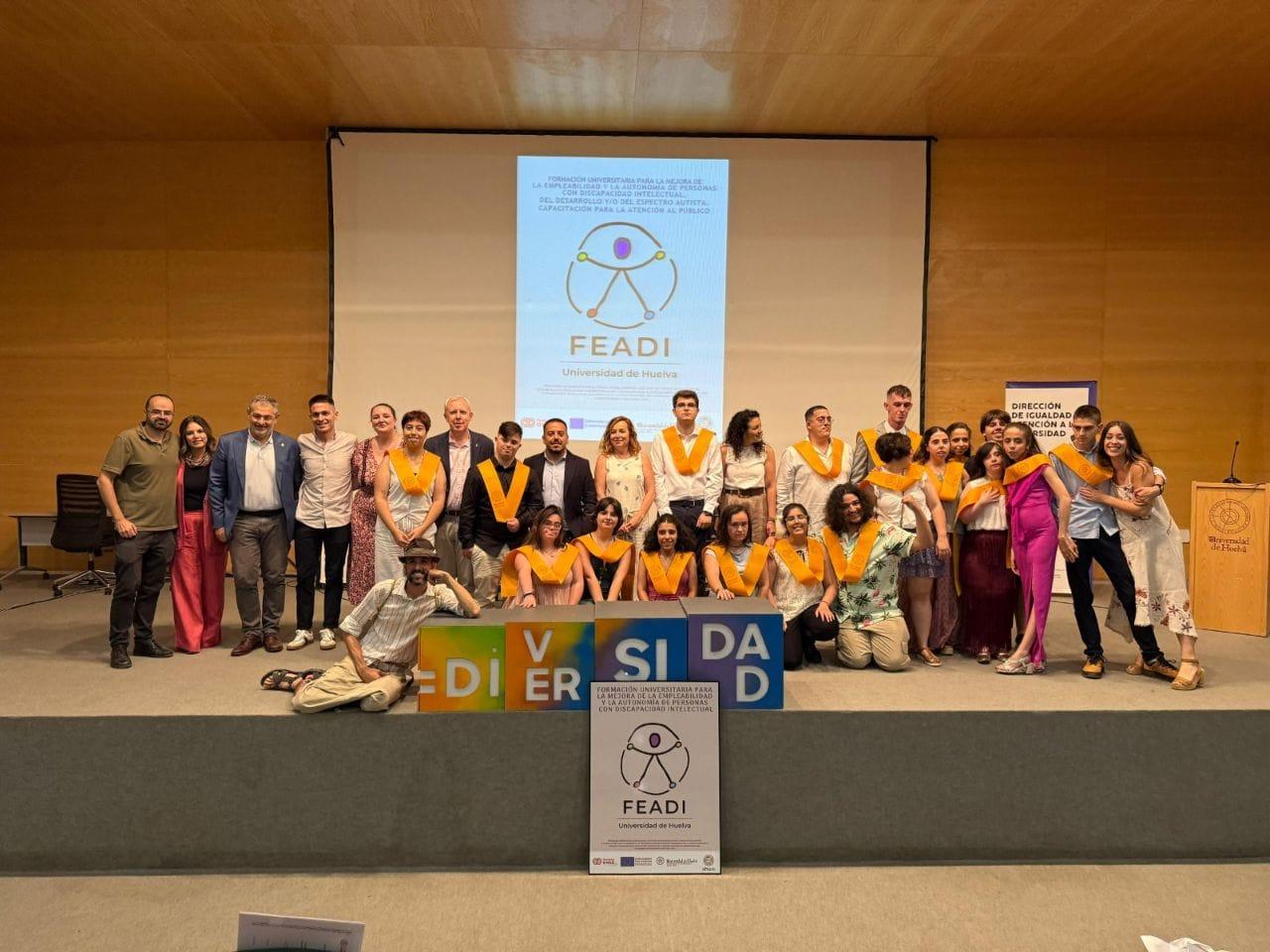 Graduación de los alumnos. - VH