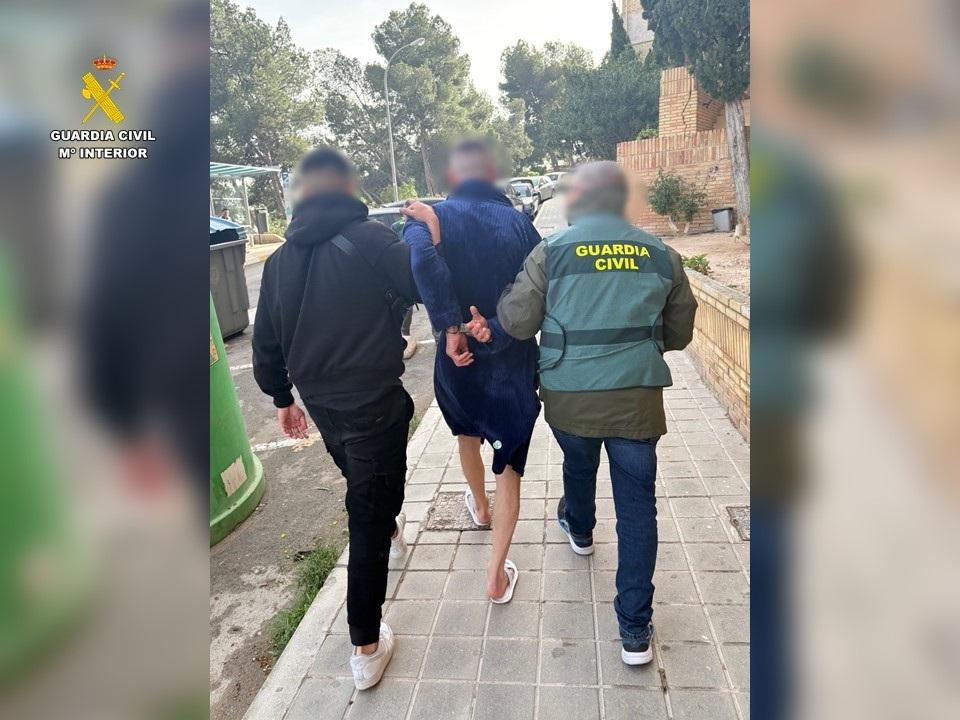 Detenido por la Guardia Civil. - Europa Press.
