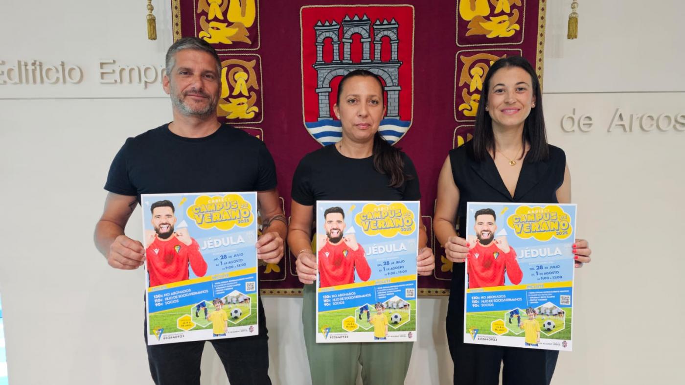 Jédula recibirá desde el 29 de julio el Campus de Verano del Cádiz C.F. 