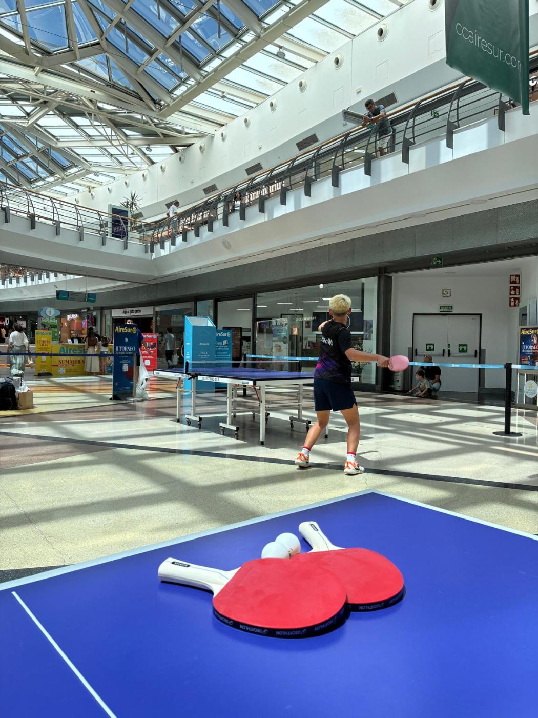 AireSur celebró el pasado fin de semana el II Torneo de Tenis de Mesa