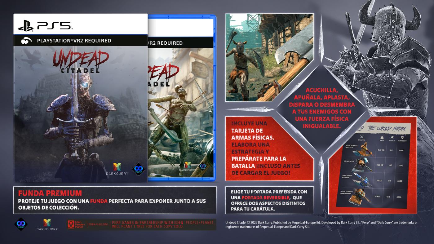 Undead Citadel llegará en físico para PlayStation VR2