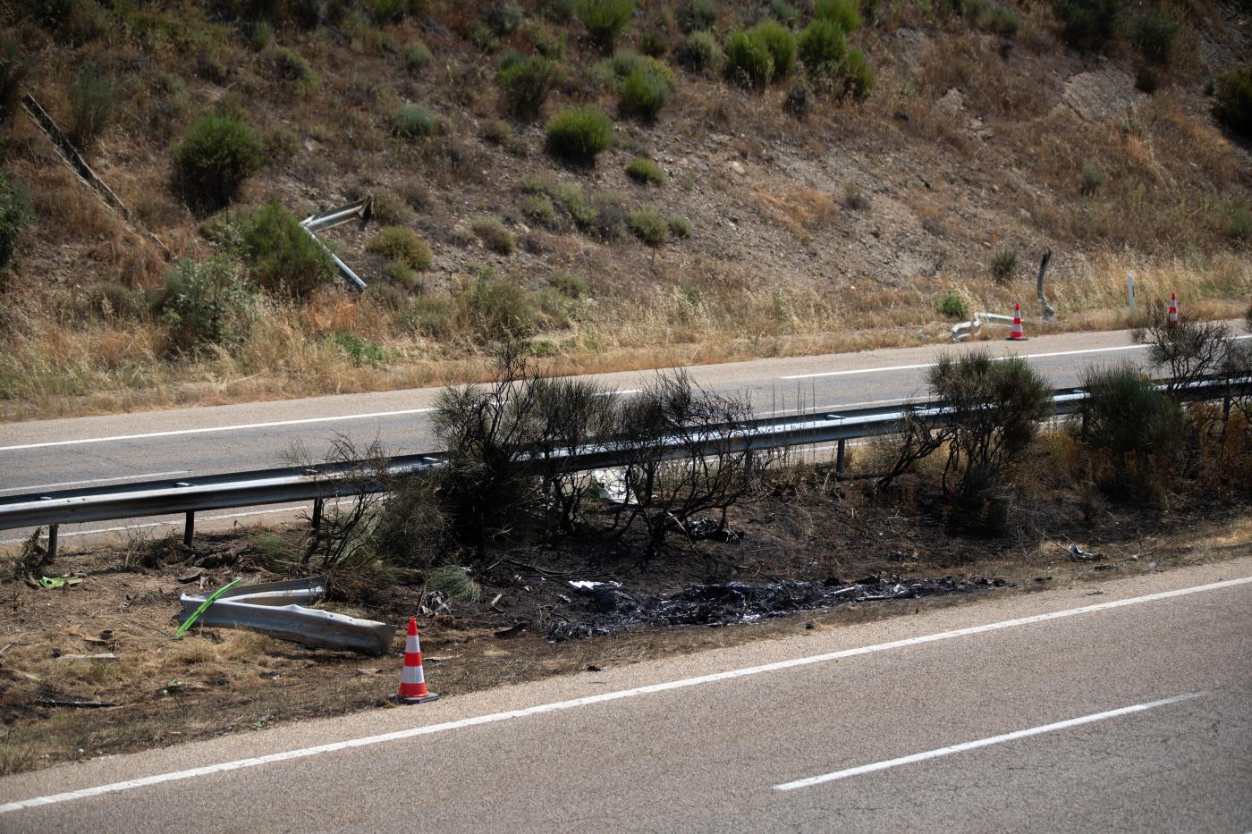 La Guardia Civil apunta al exceso de velocidad en el accidente mortal de Diogo Jota 