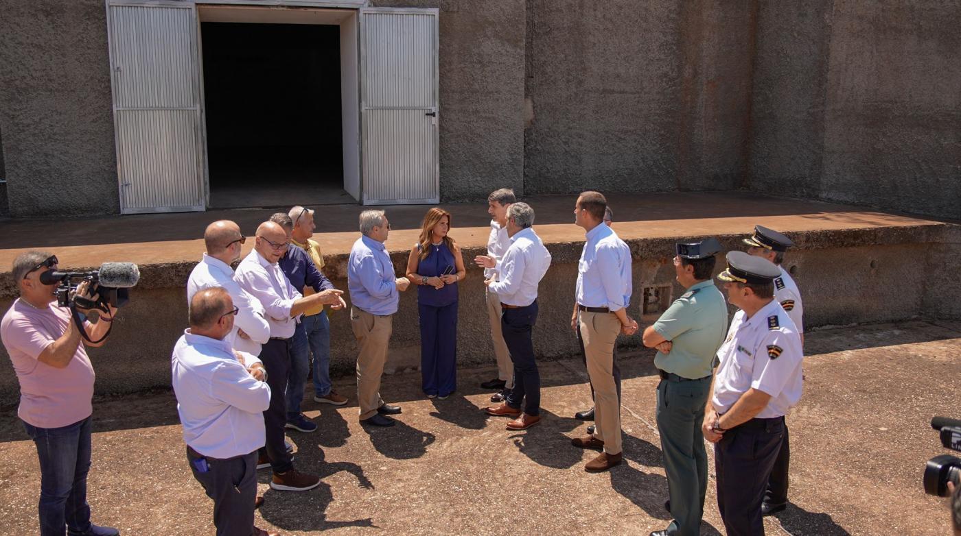 Visita de Pedro Fernández a Linares. - Subdelegación. 