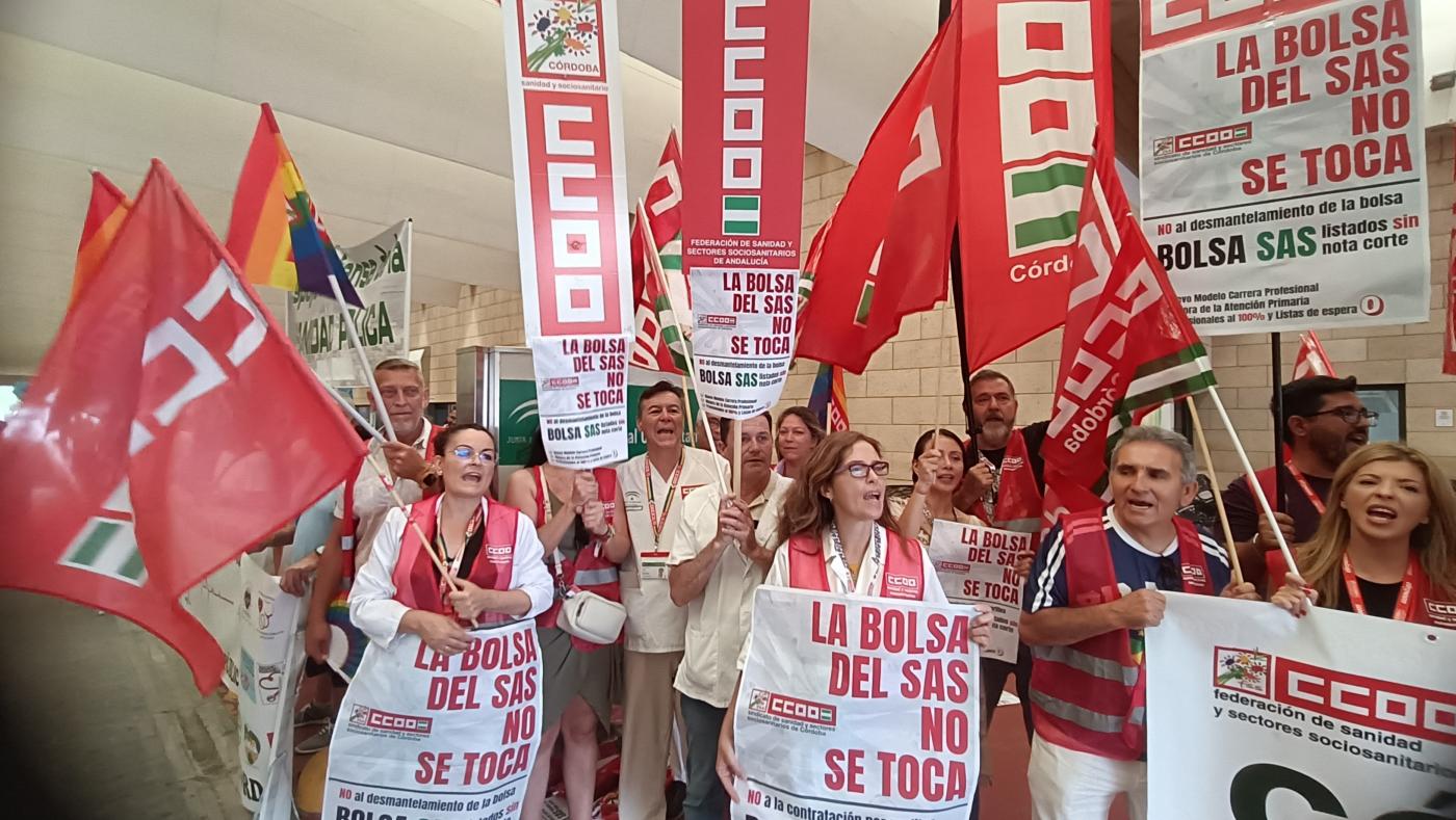 CCOO denuncia que la falta de previsión del SAS ha dejado sustituciones sin cubrir